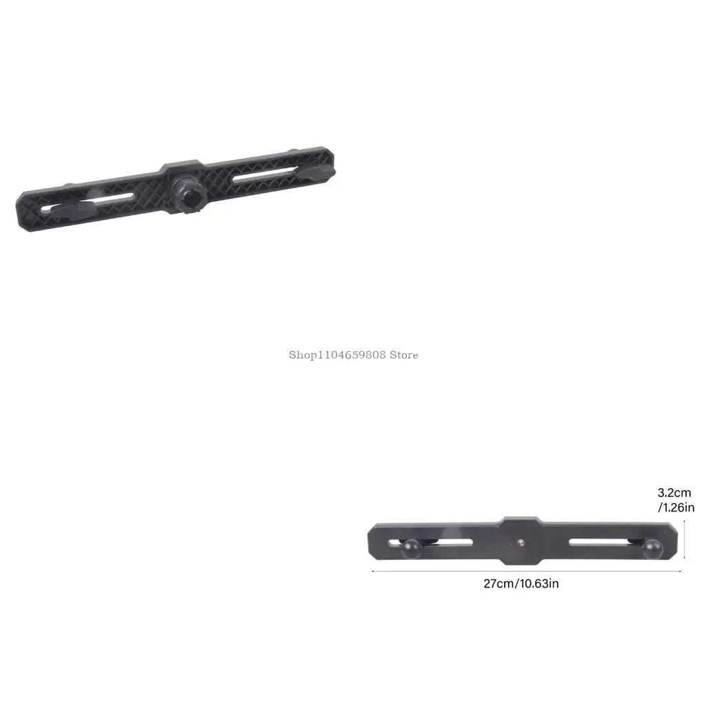 

Double Device Mount Divider Base With 17mm Sphere Joint For Car Display