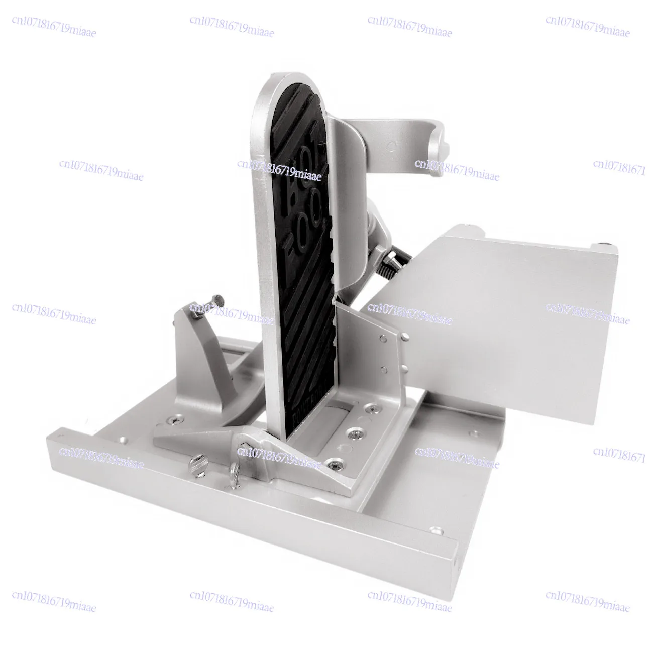 Side Mount Throttle Pedal, Mechanical Outer Control Foot Pedal, Silver for Outboard Motor