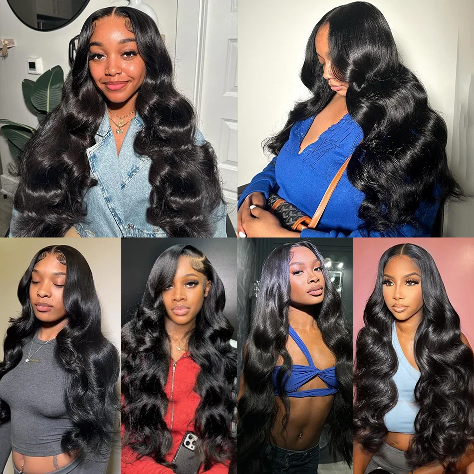 16A Body Wave Bundles Hair Weave 3/4/5/6 Bundles Human Hair Unprocessed Natural Black 8-34 Inch Brazilian Hair Extensions Deals image 6