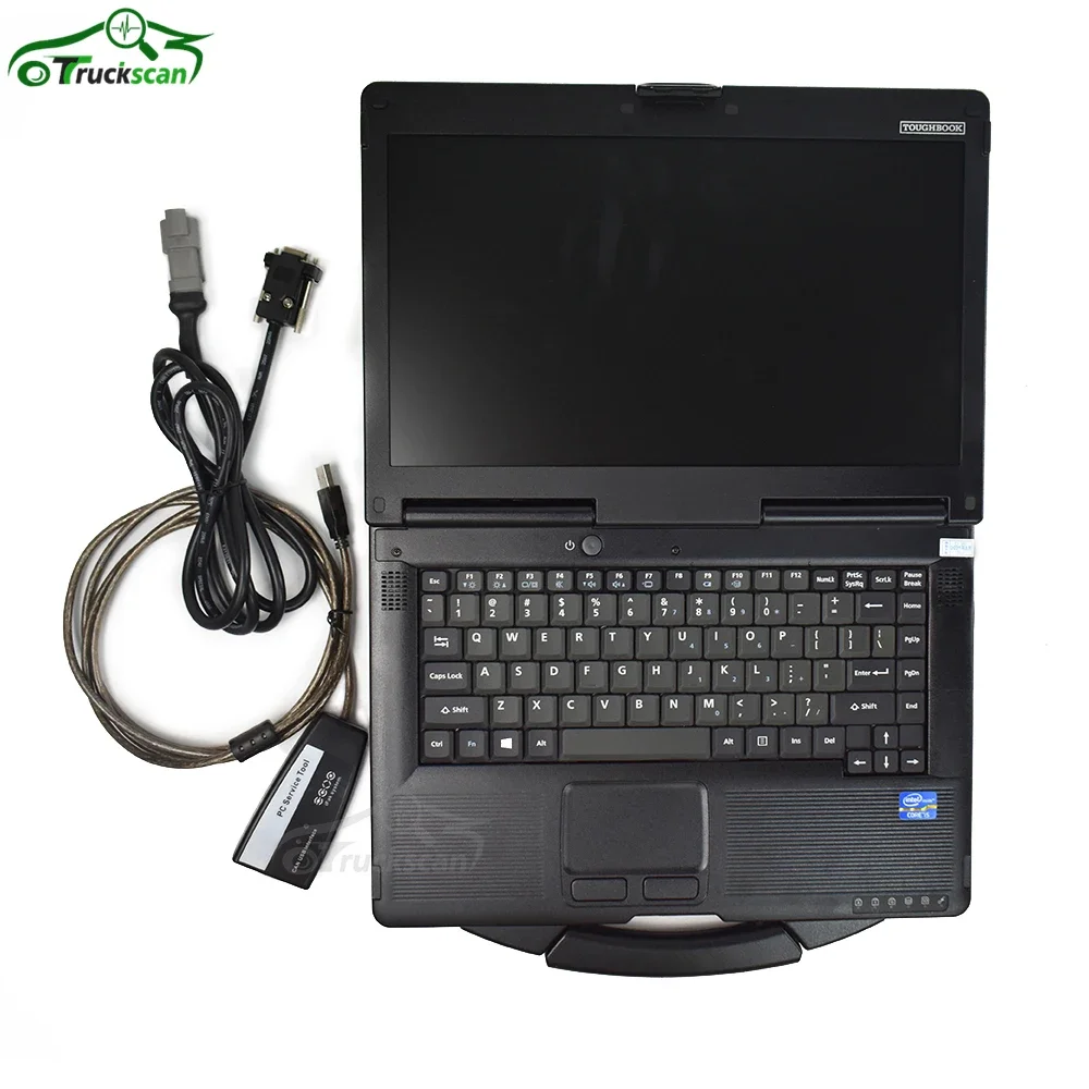 

CF53 toughbook laptop for hyster diagnostic scanner Forklift Diagnostic Interface for hyster yale V4.98 forklift diagnosis