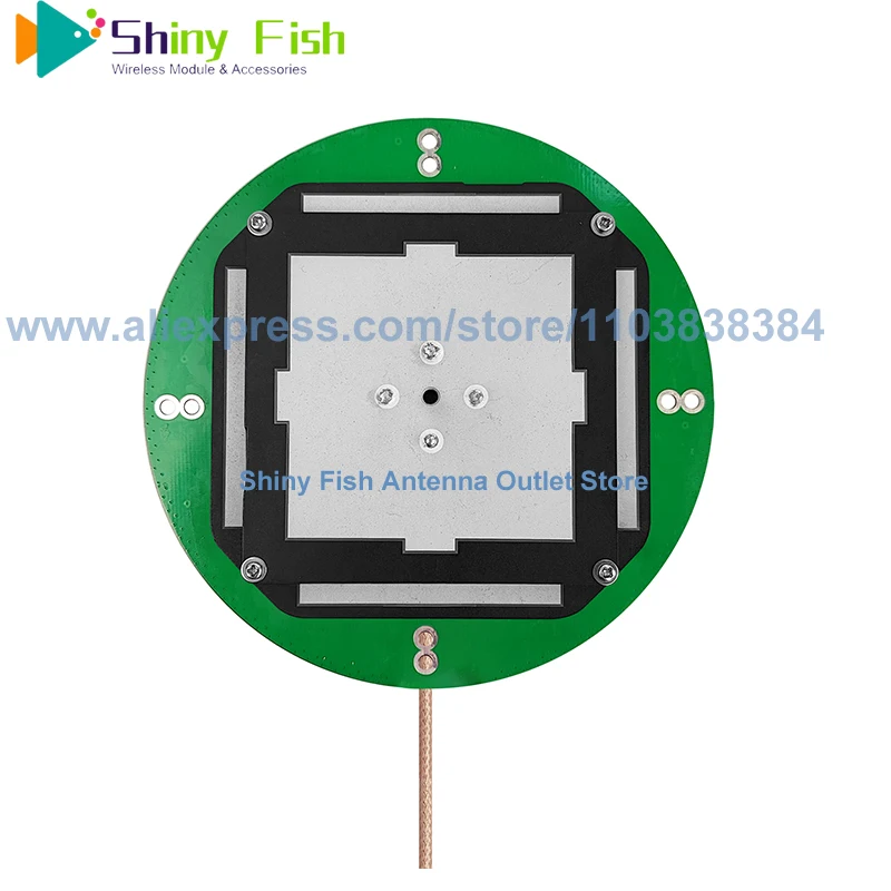 EM-FD904754 GNSS antenna RTK High-precision Ceramic Antenna GPS L1 L2 L5 Glonass Galileo BDs SMA MMCX MCX U.FL 20CM Cable