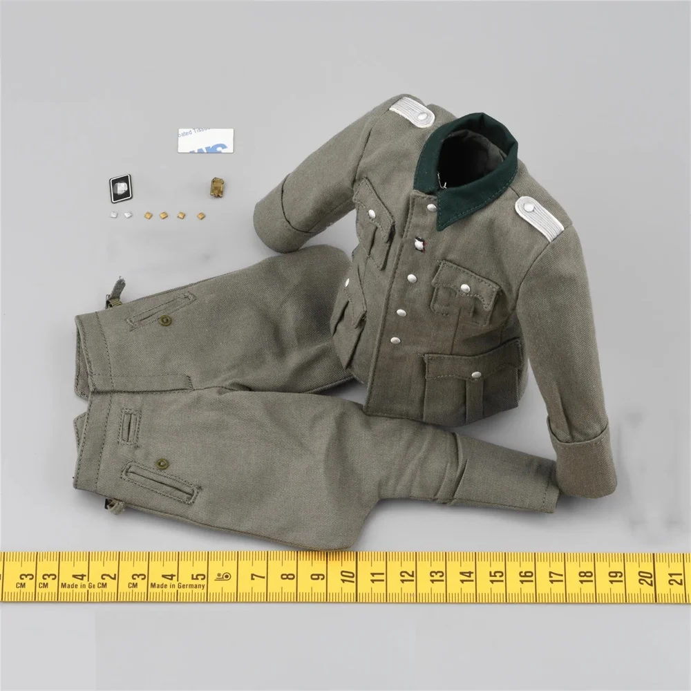 

1/6 DID D80178 Action Figure Soldier Dress Coat Pant Caps with Medals Shirt Toys Model For 12" Male Doll Figure Scene Component