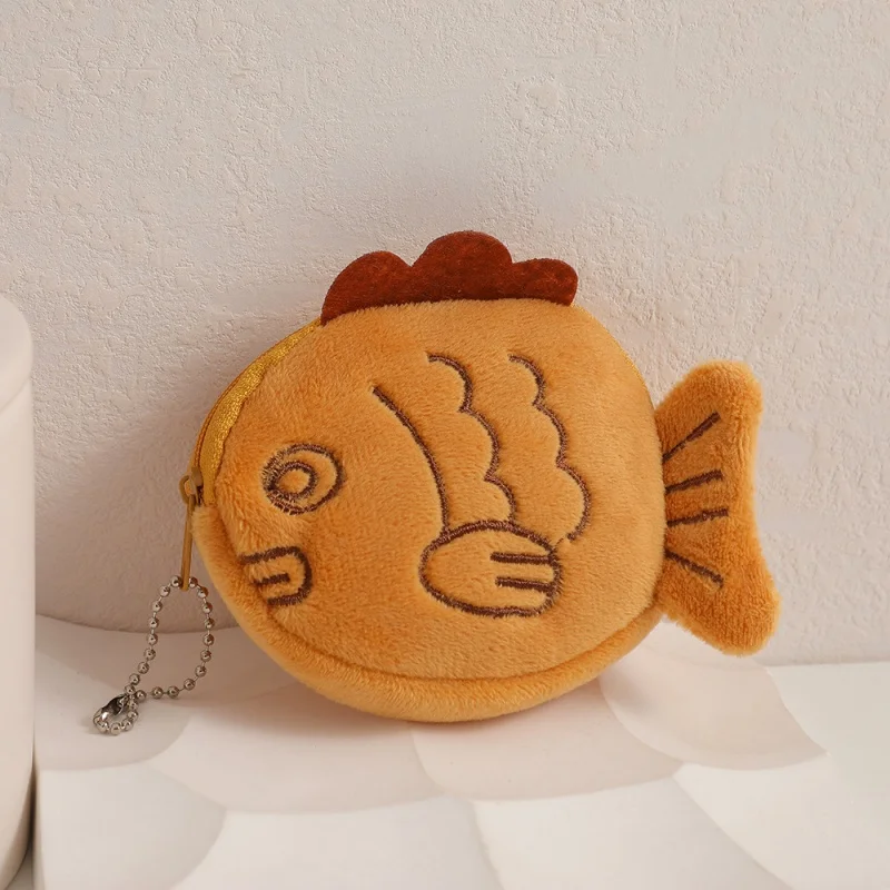 

Cartoon Cute Coin Purse Kawaii Wallet Portable Plush Bag Key Earphone Organizer Pouch Zipper Kids Gift