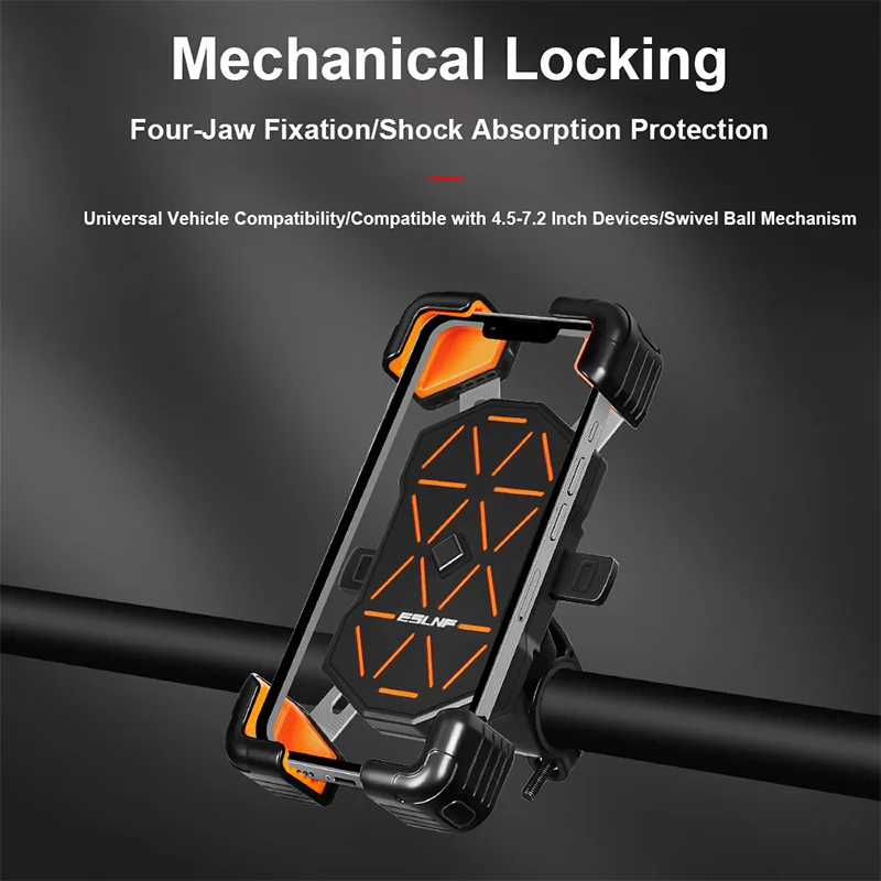 

Держатель для телефона на велосипеде, мотоцикле, противоударное крепление для велосипеда на руль, универсальная GPS-навигационная подставка для дорожного горного электронного велосипеда