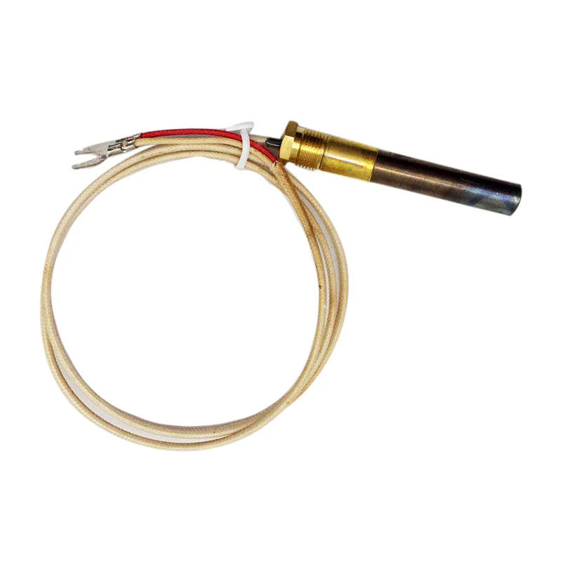 36'' Fireplace Replacement Thermocouple Stove Accessories Fiberglass Wire Aluminum Thermopile for Gas Stove Oven Water Heater