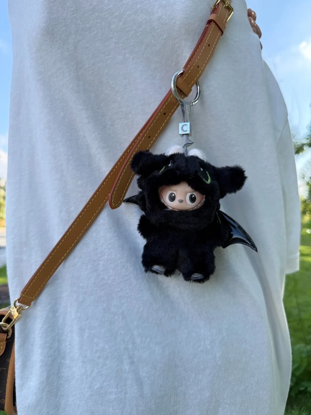 Cute Duck Dinosaur Outfit Clothes for Pop Mart Labubu 4.0 Mini Heart Password Series Doll Adorable Mini Doll Costume