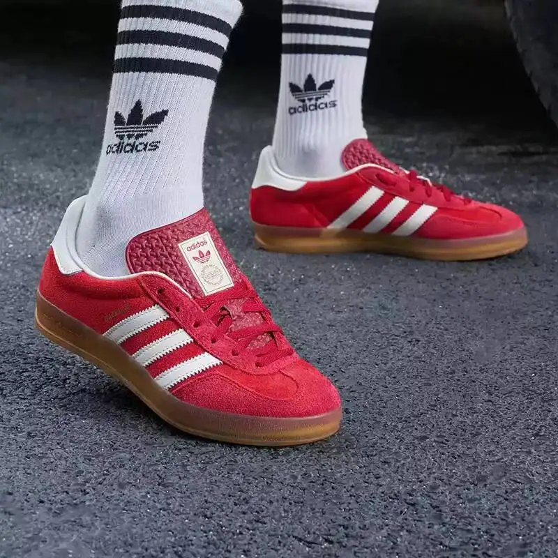 Adidas Tricolor Training Shoes for Women - T-Head Style - New Retro Casual Sneakers - Low Top Canvas Shoes IE1051