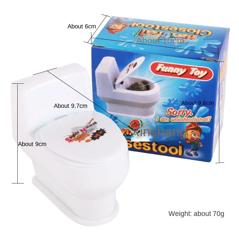 Mini Sprinkler Toilet Spuitpistool Antistress Shocker Interessante Kak Spray Grappen Simulatie Toilet Speelgoed voor Kinderen Grappig speelgoed