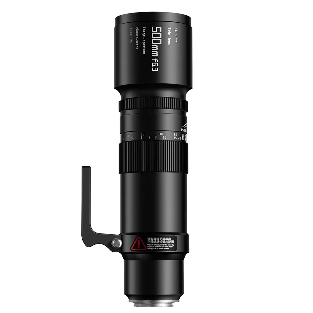 TTArtisan 500mm F6.3 Telephoto Lens Full Frame Large Aperture Manual Focus Lens for Canon RF Sony E Nikon Z Leica L Mount Camera