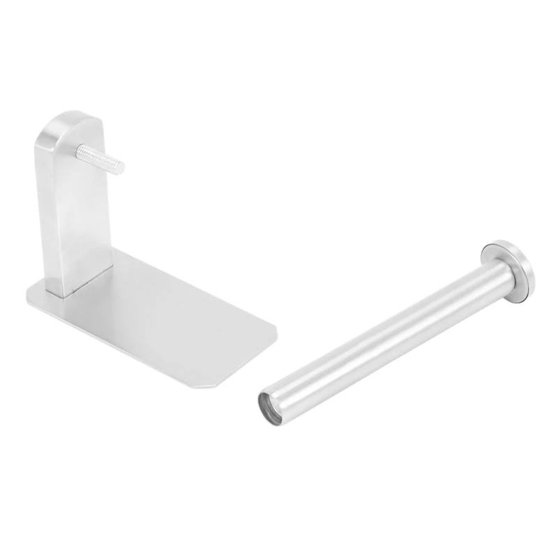 Auto-adesivo Toilet Paper Holder, SUS Aço Inoxidável, Sem Perfuração, Banheiro Cozinha Rolo De Tecido, Toalha Titular, 3 Pcs