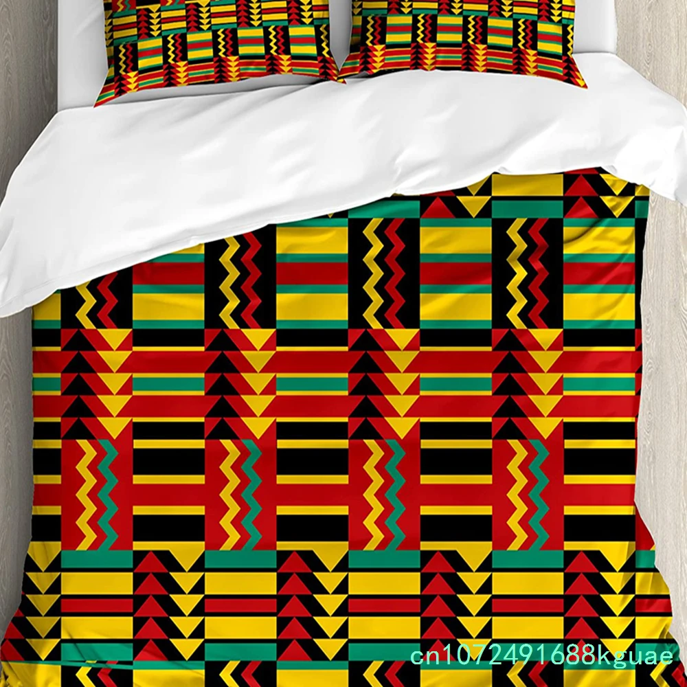 Watercolour Stripes Texture Printed Comfort Duvet Cover Pillow Case Home Textile Quilt Cover Boy Kid Teen Girl 3pcs Bedding Set