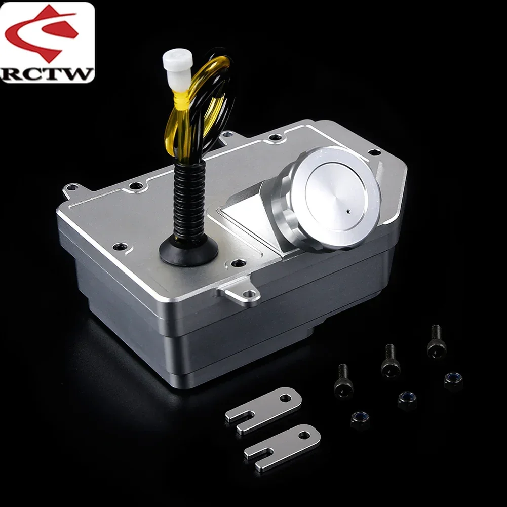 CNC معدن الألومنيوم خزان الوقود ل 1/5 HPI ROFUN KM BAJA Losi 5IVE-T ROVAN LT/V5 ROFUN F5 MCD RR5 XS-5 شاحنة Rc قطع غيار السيارات