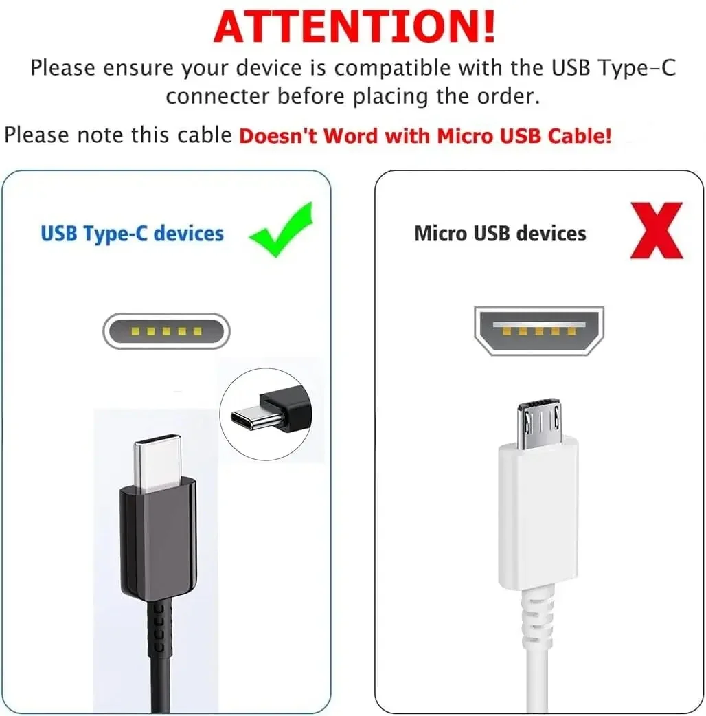 Carregador Rápido Plug Samsung-EU, Adaptador de Energia, Cabo USB Tipo C, 15W, 9V, 1.67A, 120cm, Galaxy S10, A32, A42, A12, A13, S8 Plus, nota 9, 8