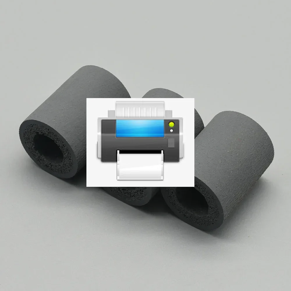 50PCS RM1-0037-000 tires for HP CP3525 4200 4250 4300 4345 4350 5200 p4014 p4015 p4515 6030 M601 paper feed pickup roller rubber