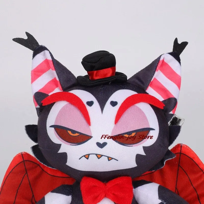 

Anime Hazbin Alastor Angel Dust Husk Cosplay Fluffy Stuffed Costume Soft Clothes Uniform Hotel Cosplay Halloween Gift Kids