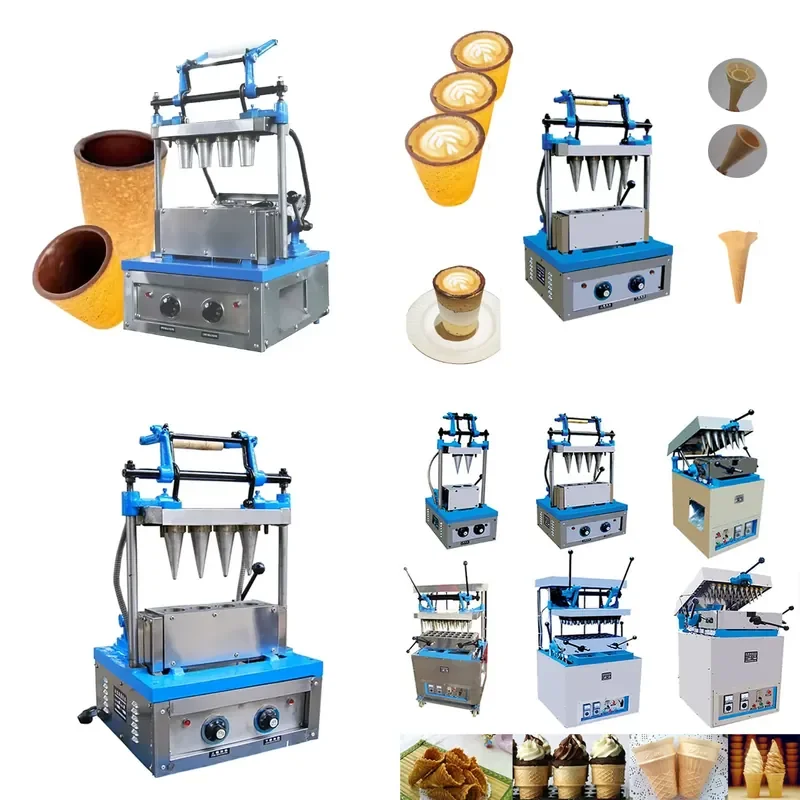 High Performance Machine for Producing Edible Coffee Cups Edible Cone Coffee Cups Cookies Edible Tea and Coffee Cups