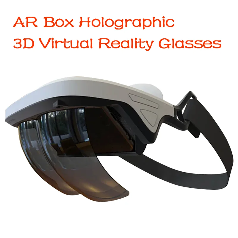 

AR Box Голографические эффекты Очки дополненной реальности Смарт-шлем 3D Виртуальная реальность с ручкой управления Очки виртуальной реальности