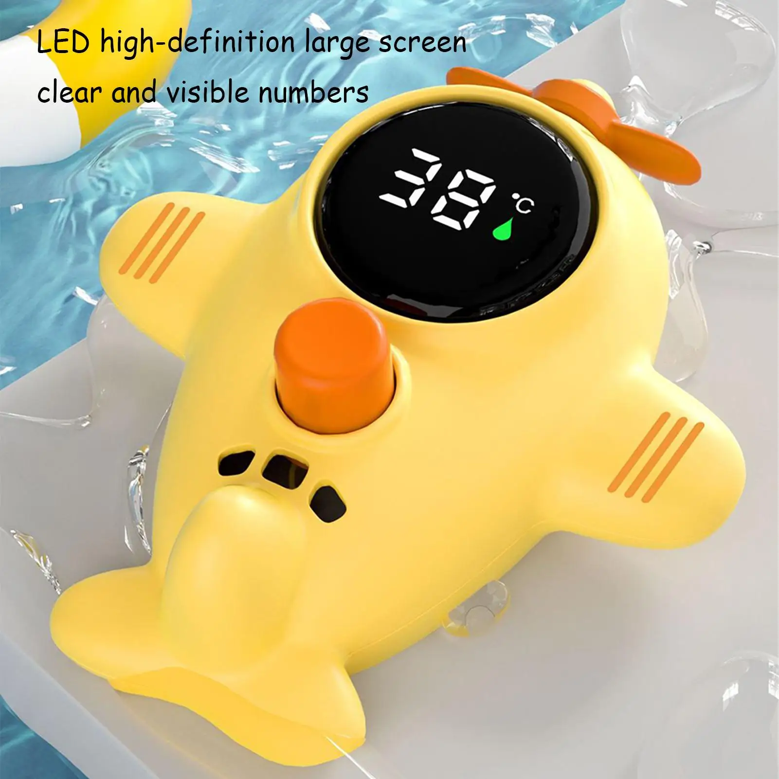 

Датчик температуры ванны, безопасность ребенка, плавающая ванна, игрушки в мультяшной форме, игрушки для ванны для детей, температура в ванной комнате для малышей