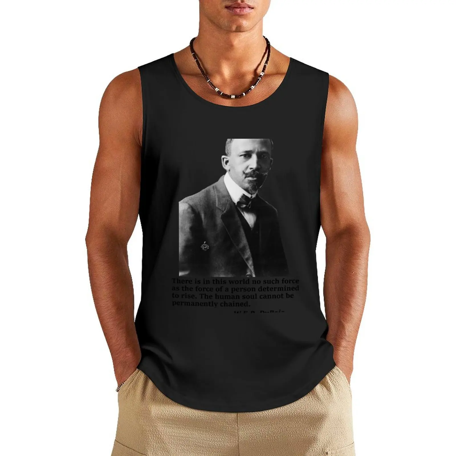 W.E.B. DuBois Tank Top sports suits sports t-shirts for men sleeveless gym shirt man fitness