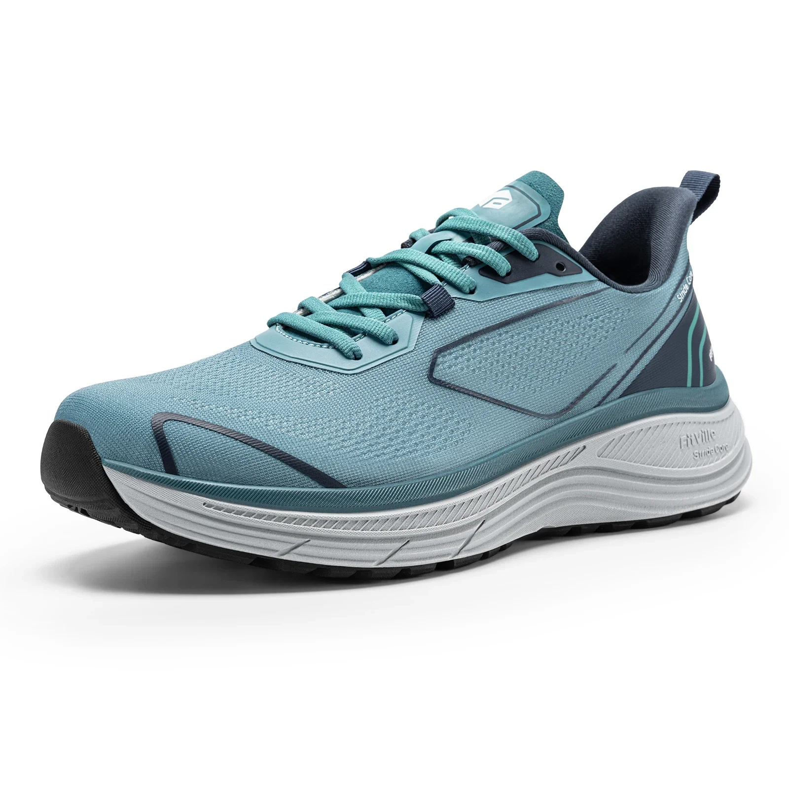 FitVille Herren-Sportsneaker mit breiter Zehenpolsterung, atmungsaktive Freizeitschuhe zum Gehen und Laufen, bequeme Jogging-Schuhe für Männer. – Detail 20