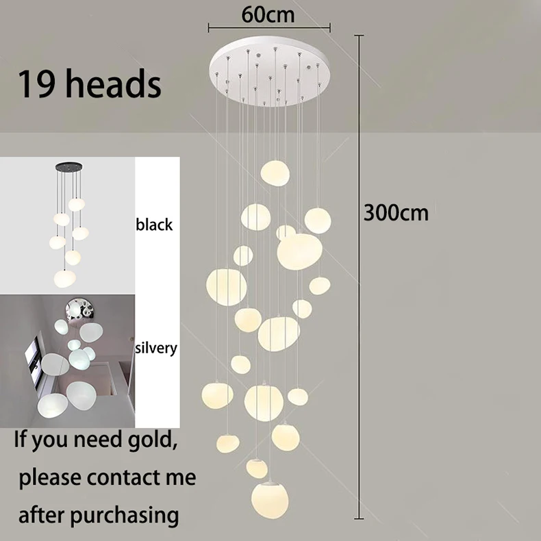 Moderne Home Decor Led Lights Hanglamp Lampen Fortrap Kroonluchters Voor Woonkamer Hanging Licht Binnenverlichting