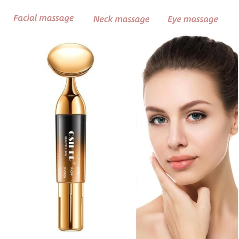 Face Massager Neck Face Eye Beauty Device Facial Lifting Bar Roller Skin Rejuvenation Anti Aging Wrinkles Tightening Skin Care