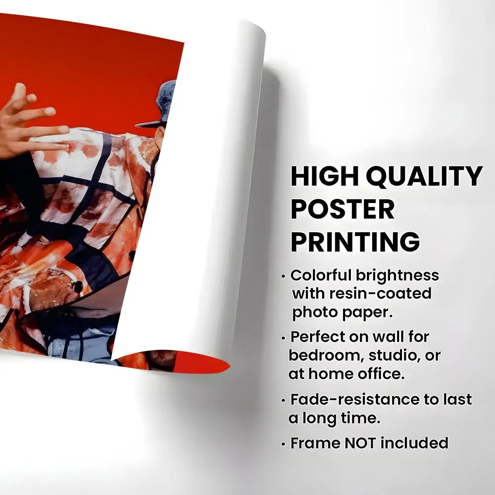 ملصق W-Will S-Smith للممثلين الشهير عالي الدقة ذاتي اللصق مقاوم للماء مثالي للمنزل والمكتب وغرفة النوم هدية رائعة