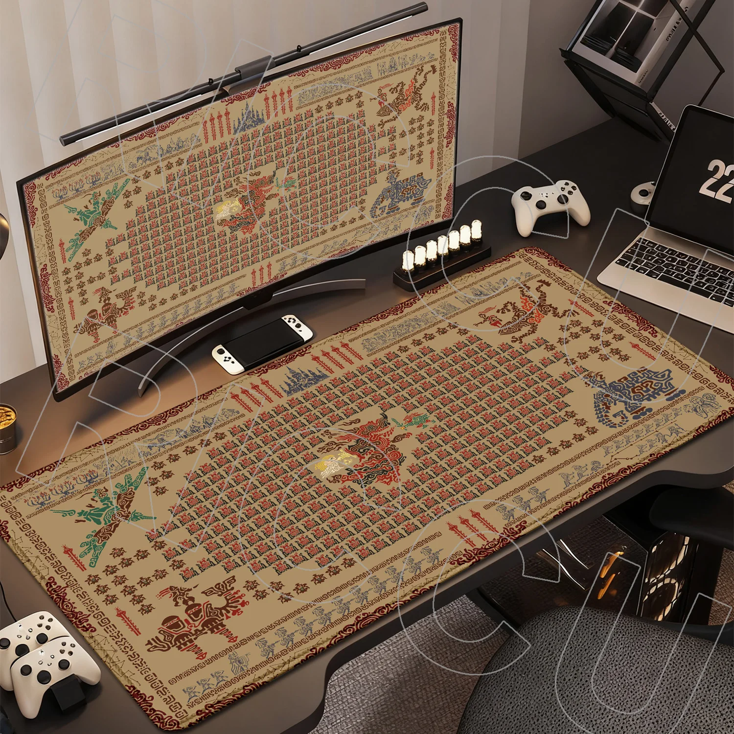 XXL HD Printing Zeldas of Lege - đánh giá và giá Zelda Desk Setup