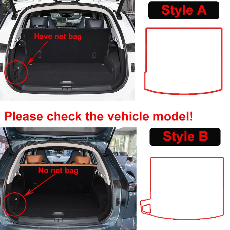 For Jetour Soueast S06 2022-2026 Dashing Shanhai L6 Car Cargo Area Floor Tray Liner Leather Trunk Mat Easy Clean Car Accessories