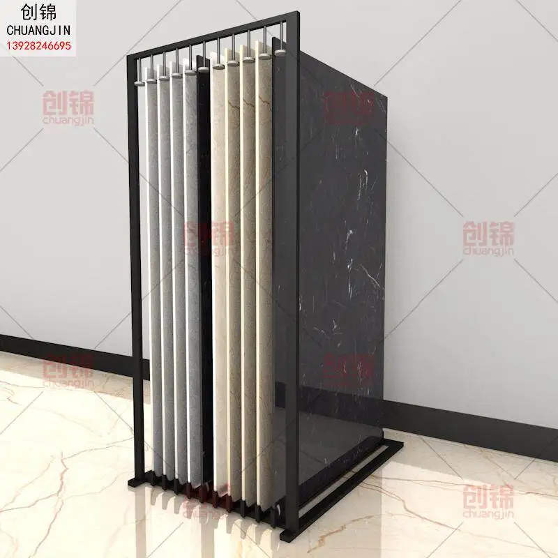 

90 * 180 rock slab display stand, tile display stand 75 150 board 80 160 wood floor display stand