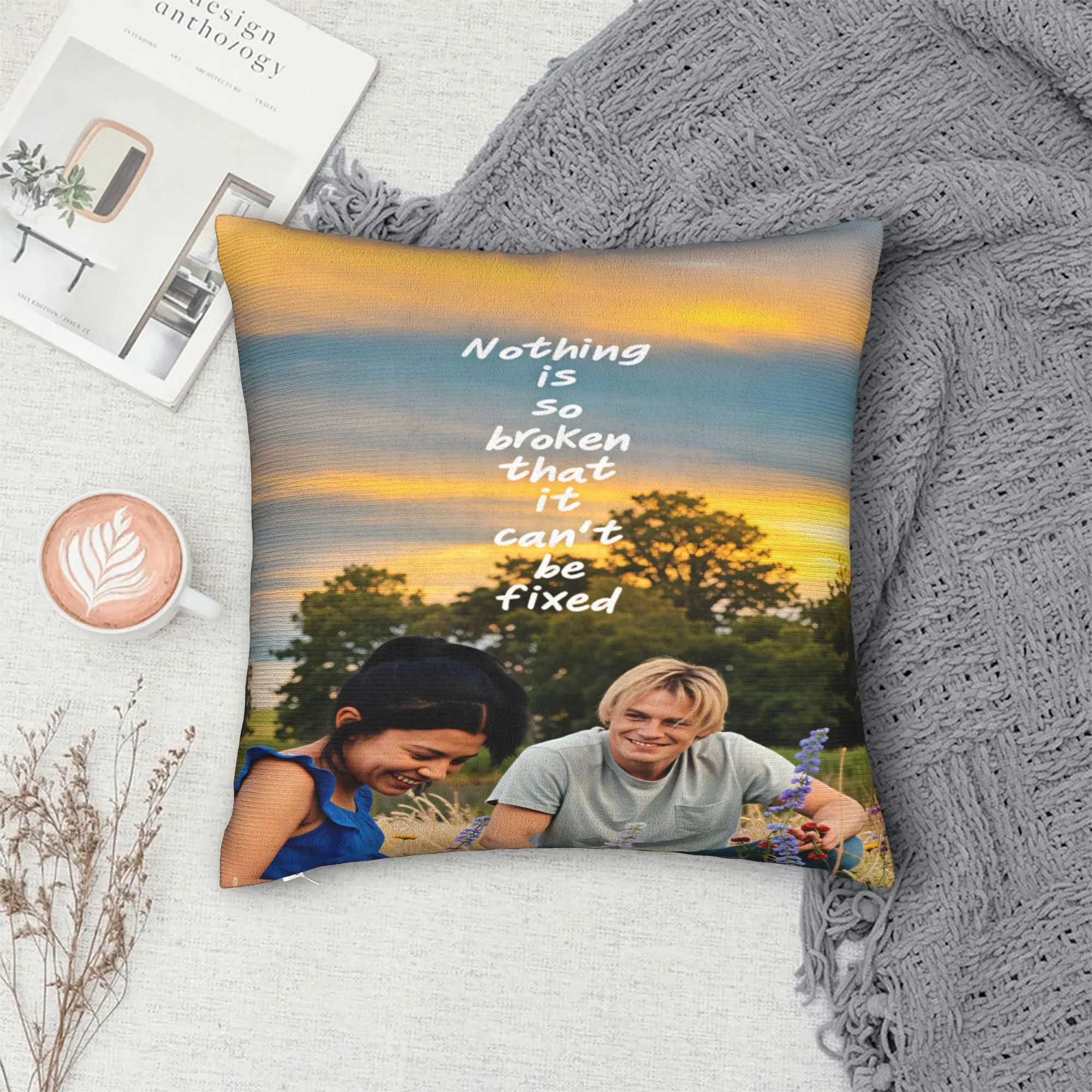 Pillow Case My Life With The Walter Boys Comfy  Pillow Cover For Living Room Bed Chair Cute Funny Pillowcases