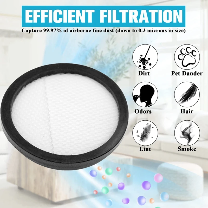 8Pcs Washable Filter For Proscenic P9 P9GTS Handheld Vacuum Cleaner Replacement Parts Household Cleaning