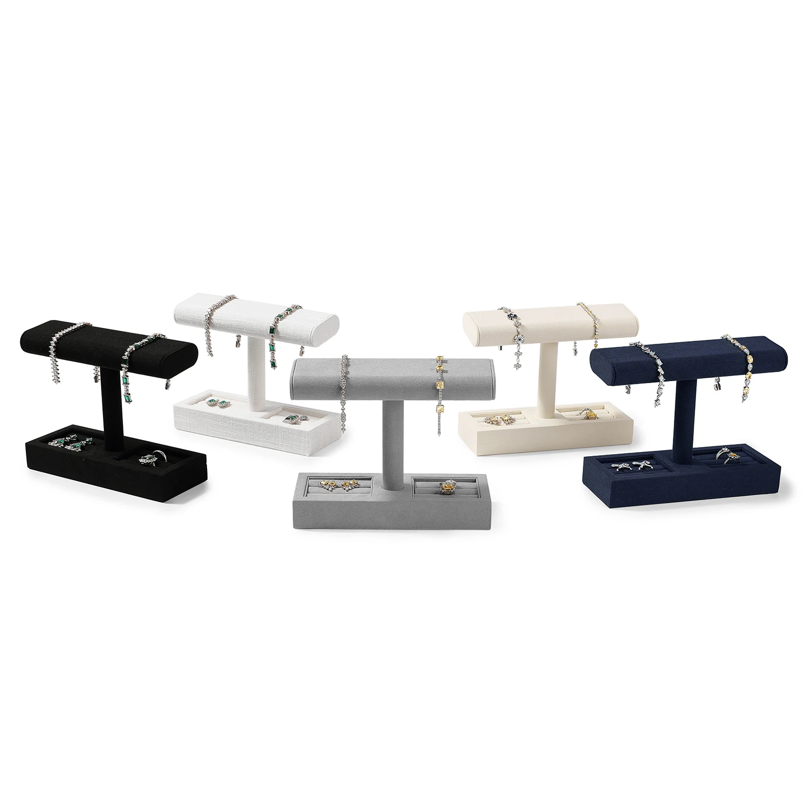 Oirlv Stylish Jewelry Display Stand: Minimalist Design, Multifunctional Storage,  Presentation for Bracelets, Earrings, Rings