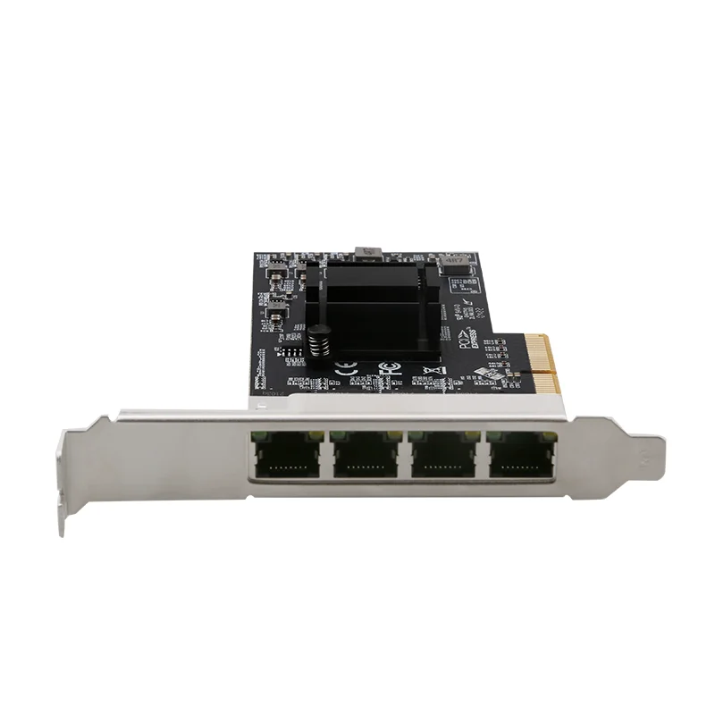 4 port 2.5Gbps PCIe X1 Network Card  10/100/1000M/2.5G RJ45 Realtek RT8125B Ethernet Network Adapter Card PCIE 1X LAN Card