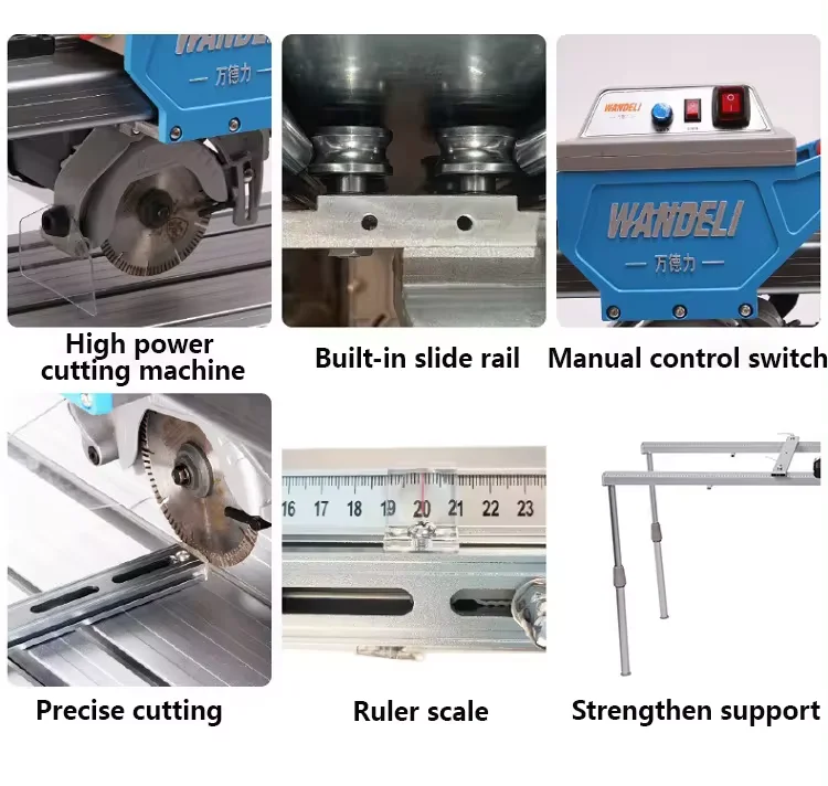QX-ZD-1200 Manual and Automatic Quartz Portable Stone Slab Cutting Machine For Granite Marble Tile Stone Cutting Machiny