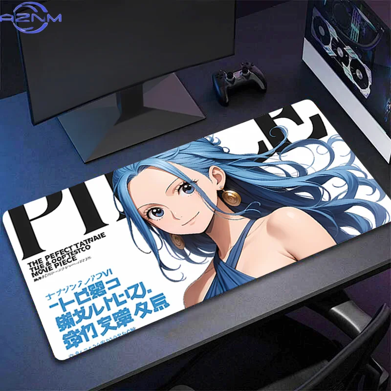 Smooth Glide Game Desk Mousepad Non-Slip Rubber Base For Computer Office Gaming Table Decoration