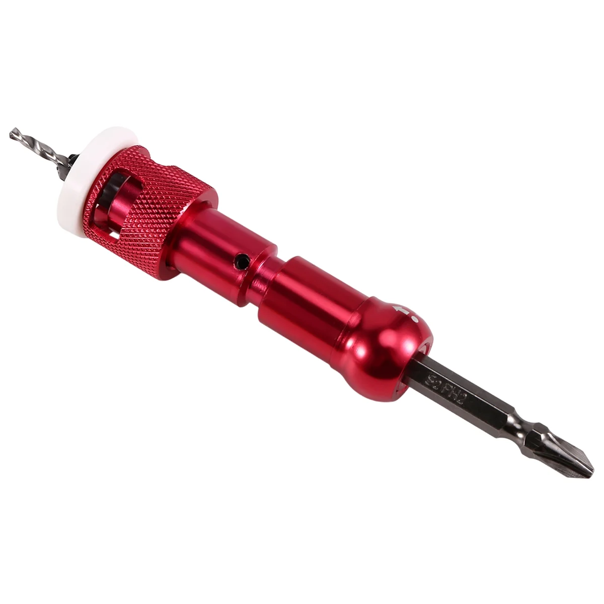 

AA98 For Drill Presses Low Friction Depth Stop Drill Bits Carbide Tipped Countersink Drill Bits for Precise Countersinking A
