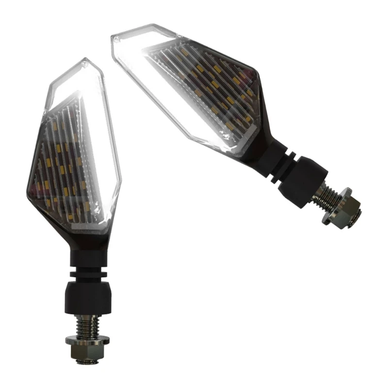 LED Motorcycle Lighting Lamp Enhances Appearance Daytime Running Light Suitable for Clear Visibility Adverse Conditions