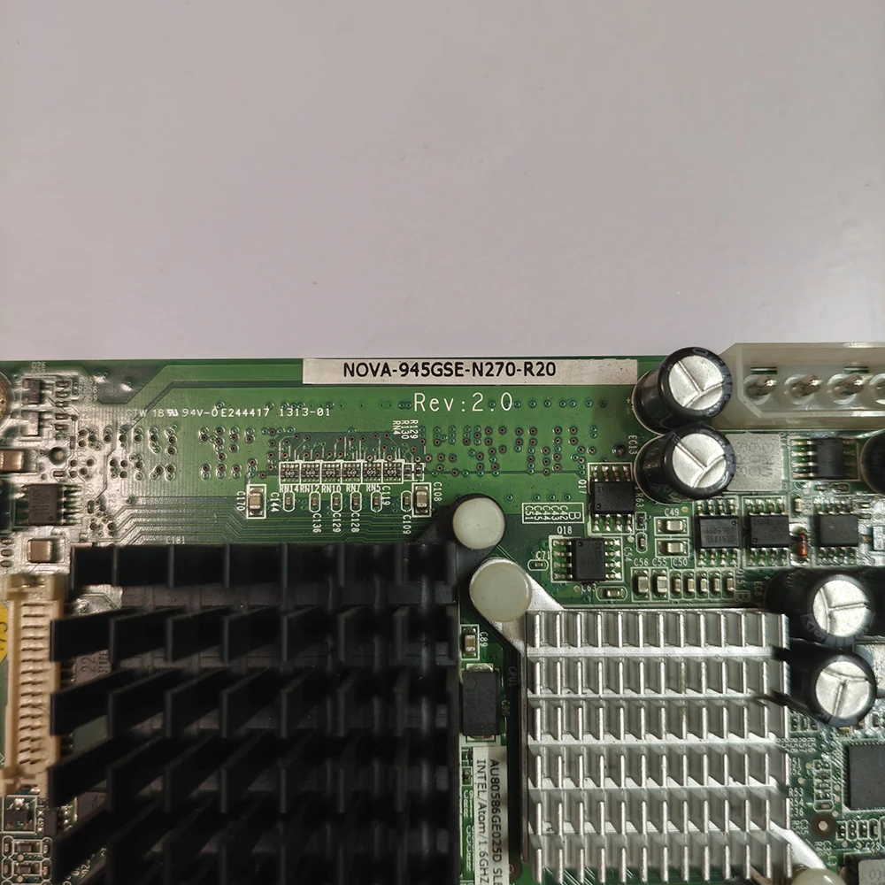 

Industrial control motherboard dual network card For IEI NOVA-945GSE-N270-R20 REV2.0