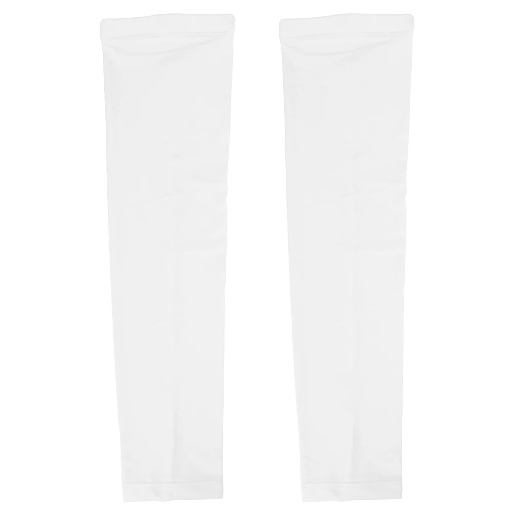 

1 пара рукавов из ледяного шелка, защита от ультрафиолета, дышащая защита от солнца, охлаждение для занятий спортом на открытом воздухе для езды на велосипеде, бега