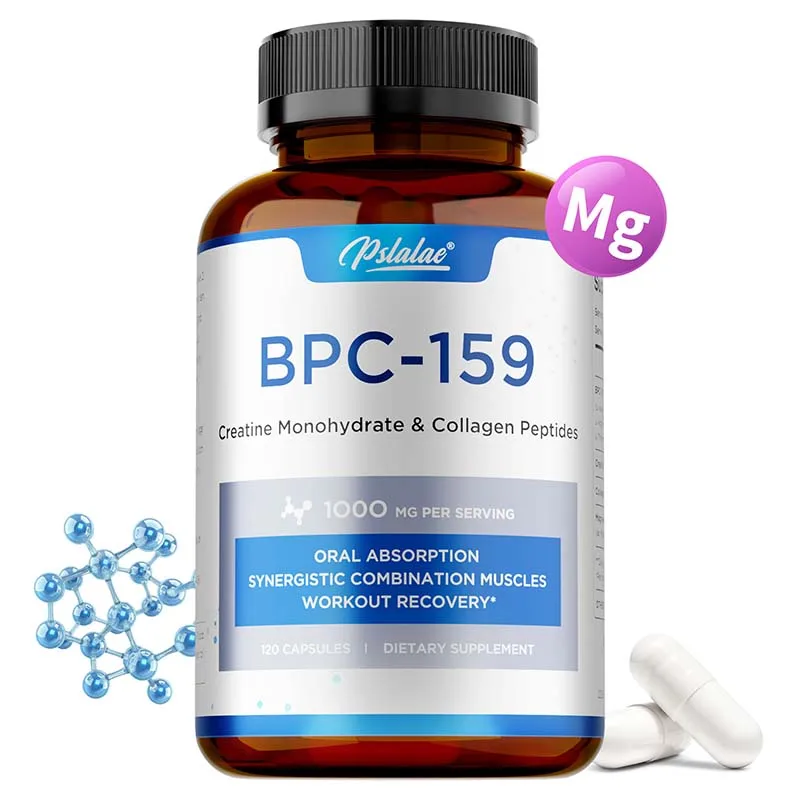 

BPC-159 Peptide Capsules - Helps with Muscle & Exercise Recovery, Promotes Muscle Growth, Maintains Overall Health and Vitality