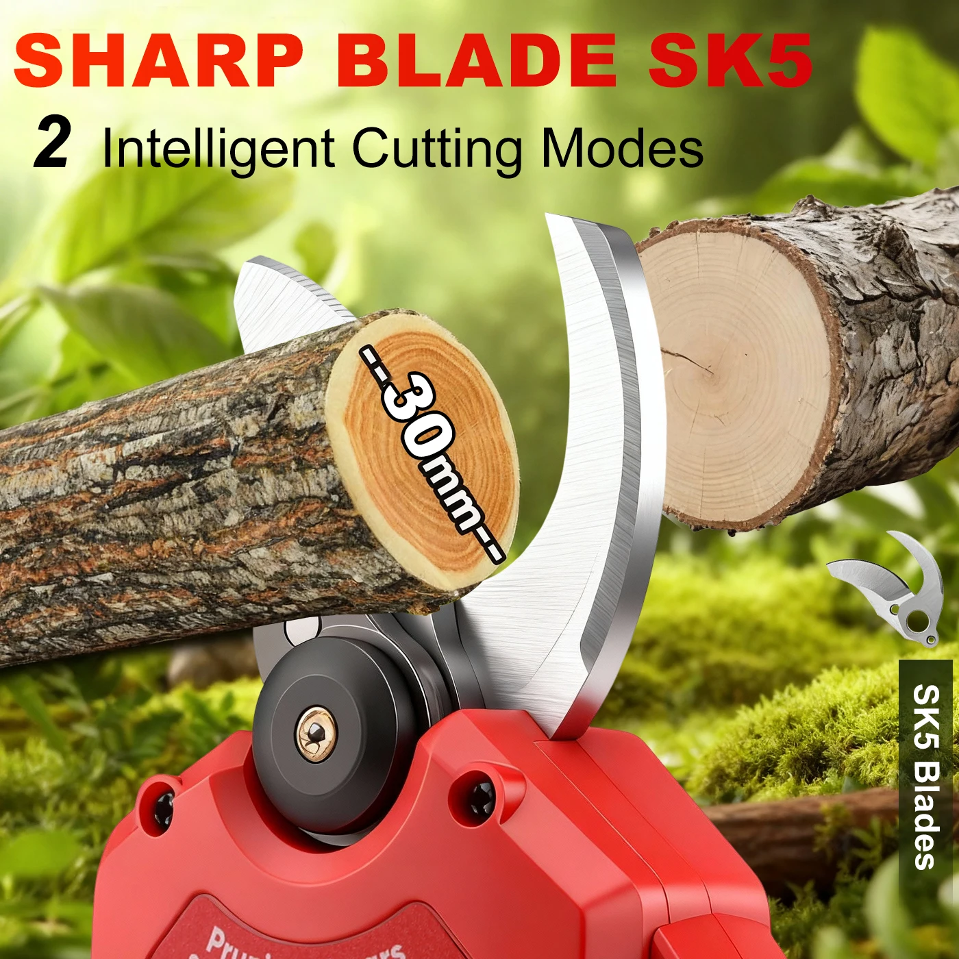 Forbici Elettriche Senza Spazz - Cordless Electric Pruning Shears 30Mm recensione e prezzo