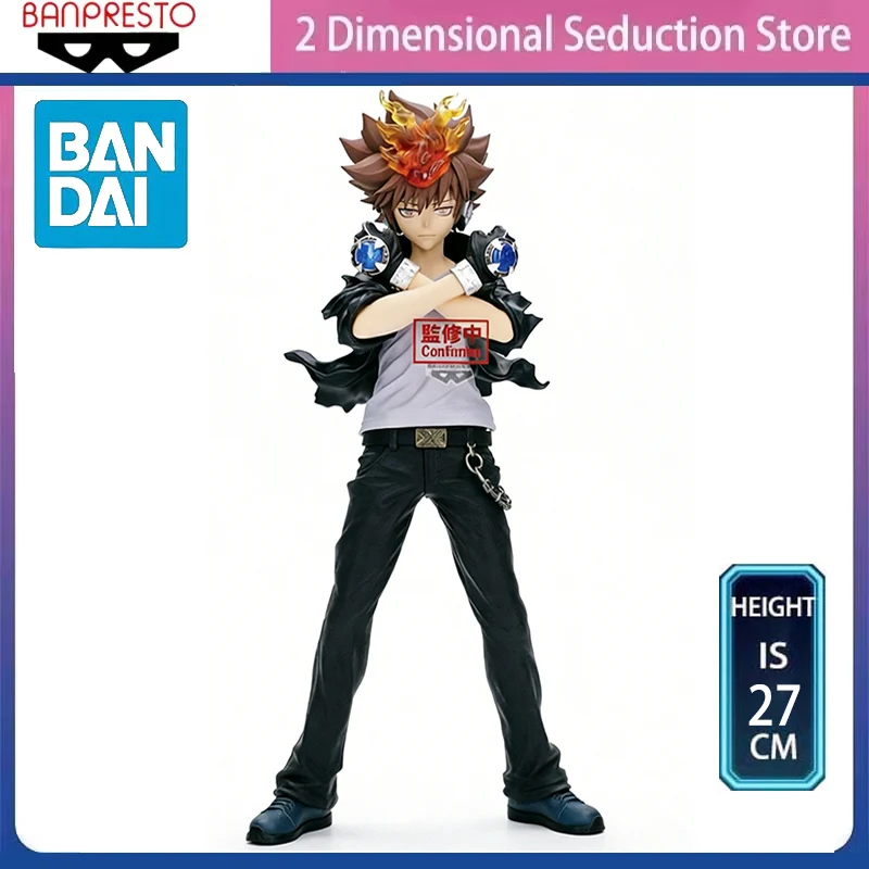 

BANPRESTO REBORN! Grandista Sawada Tsunayoshi PVC 27CM Anime Action Figures Model Collection Toy