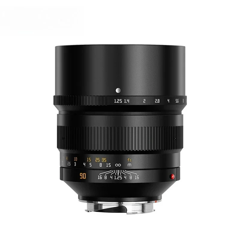 For 90mm F1.25 full frame size large aperture lens for side axis Leica M mount