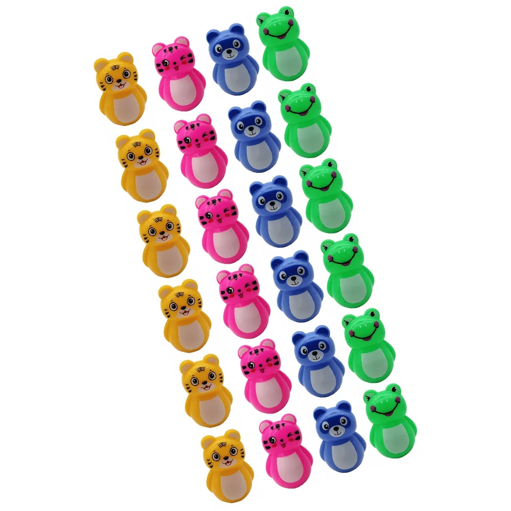 Term Tumbler Toy ABS Adornment Animal Adorable Toddler Wobble Toys for Babies Mini