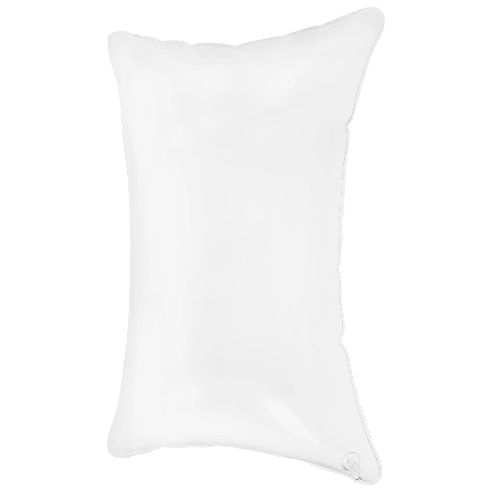 

Inflatable Pillow 50cmx50cm Camping Clear Inserts PVC Travel Sleeping Adjustable Height Outdoor Cushion Bed Sofa