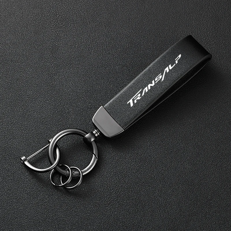 For Honda TRANSALP 650 XL700V XL600V 400V 600 650 700 XLV Accessories Motorcycle Color Changing Leather Trendy Brand Keychain