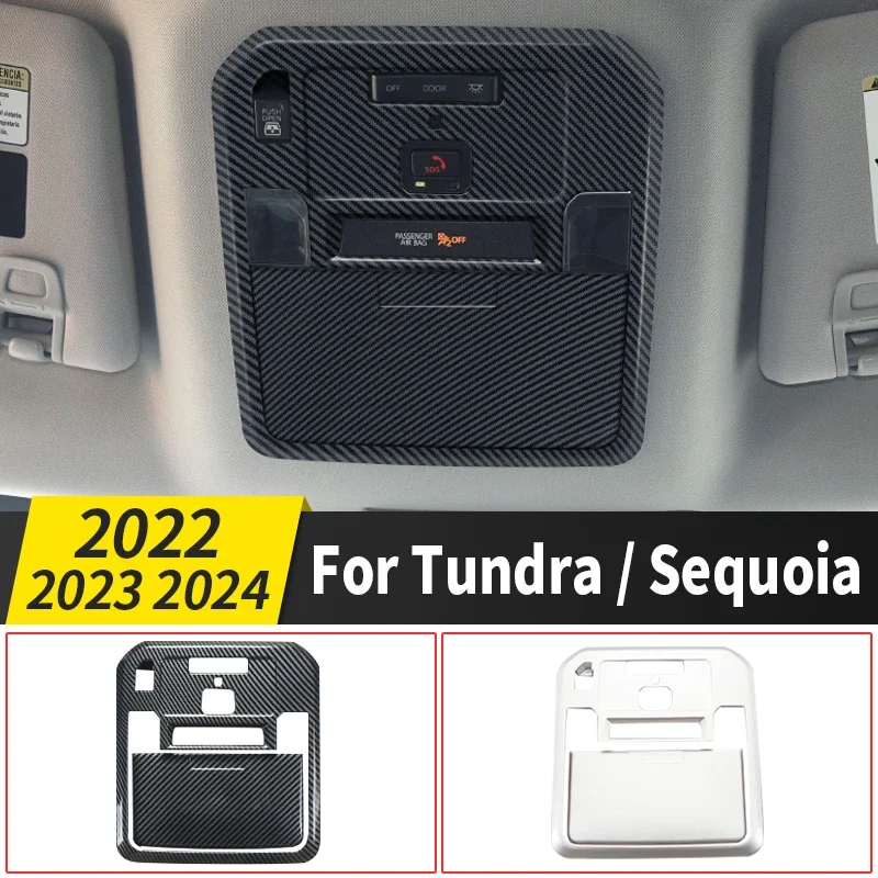 

Suitable for 2022 2023 2024 Toyota Tundra Sequoia Front Reading Light Decorative Panel Internal Modification Accessories