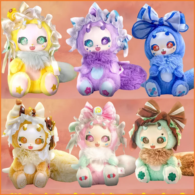 

Genuine Boboco Sweetheart Party Blind Box Series Anime Figure Kawaii Plush Model Doll Toy Room Desktop Decoration Birthday Gift
