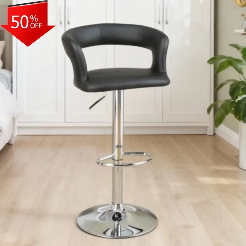 Home Bar Chair Barstools Counter Stools High Kitchen Stools Tabourets De Bar Stool Restaurant Chairs Backrest Accessories Design